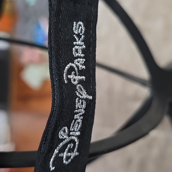 NWT Disney Parks Womens Minnie Mouse Hat Black/Silver Dots Poms Bow Adjustable - Picture 5 of 11